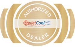 Quiet Cool Authorized Dealer Logo - Environmental Heating and Air Solutions